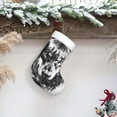 thumbnail image 6 of Yiaed Majestic Wolf Landscape Print Christmas Stockings, Christmas Stockings Hanging Ornaments, Christmas Stockings for Family Christmas Holiday Decorations, 6 of 7