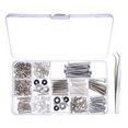 thumbnail image 1 of Kit de Vis pour Guitare Électrique 255 Pcs 9 Types Boutons de Sangle pour Pont Tuner, 1 of 7