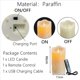 thumbnail image 4 of 4X Velas LED, Velas Parpadeantes Sin Llama, Velas Recargables, Velas de Real con Control Remoto, 10 cm, 4 of 5