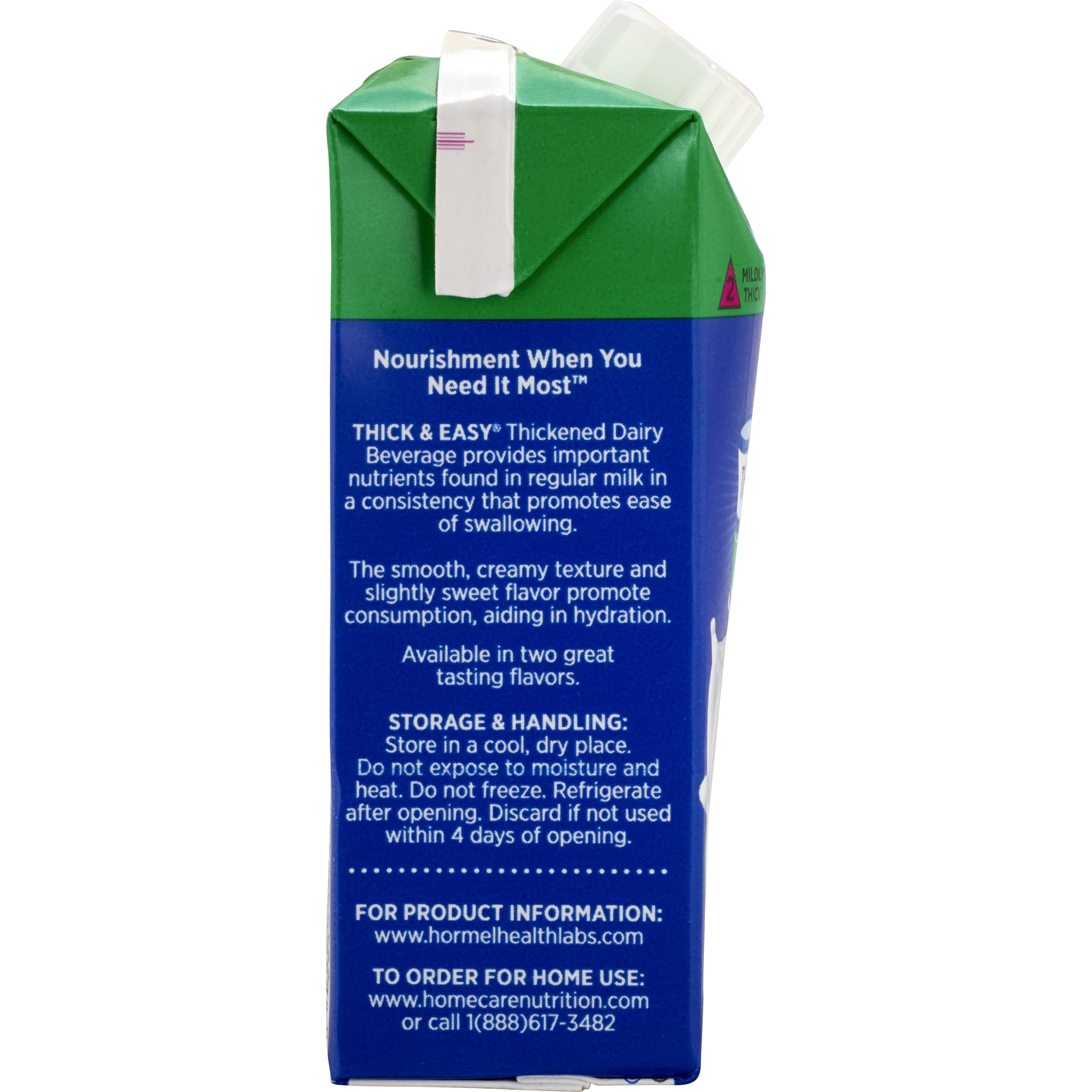 Thick & Easy Dairy Thickened Beverage Milk 8 oz Carton 27 Ct