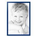 thumbnail image 2 of ArtToFrames 27" x 40" Blue Picture Frame, 27x40 inch Blue Wood Poster Frame (WOM-4118),  Pack, 2 of 7