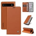 thumbnail image 3 of Funda para Google Pixel 6A Estuche de Cuero PU Tipo Cartera con Ranuras para Tarjetas y Cierre Magnético, 3 of 5