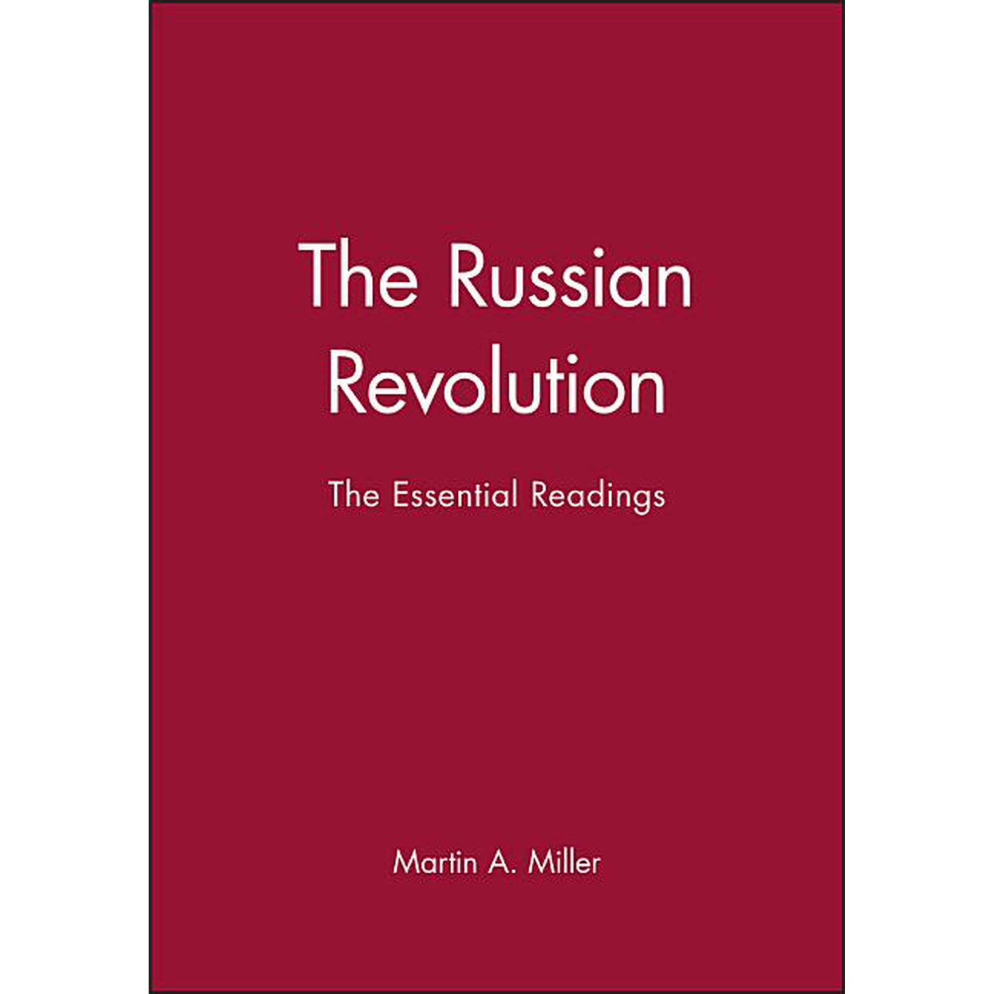 Blackwell Essential Readings in History Russian Revolution Readings, (Hardcover)