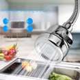 thumbnail image 3 of Labymos Universal 360° Rotating Tap Movable Kitchen Tap Head Water Saving Nozzle Sprayer 3-gears to, 3 of 8