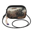 thumbnail image 2 of Crossbody Handbag Phone Purse Mobile Phone Bag Crossbody Phone Bag Comfortable and Durable Steampunk Airship, 2 of 7