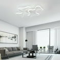 thumbnail image 3 of LED Ceiling Light Modern Flush Mounted Chandelier Lamp Living Room Home Decor W/o Bulb For Living Rooms, 3 of 12