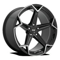 Niche N259 Arrow 20X9 5X115 18Et 66.56Cb Gloss Black Brushed Wheel