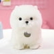 thumbnail image 1 of Pomeranian Puppy Doll Plush Toy - Cute White Dog Simulation Doll - 23cm Doll Pillow - 1pc, 1 of 4