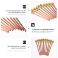 thumbnail image 4 of Shisuyan Refrigeration Access Valve Golden 10Pcs 4.52X0.51X0.51 In, 4 of 8