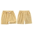 thumbnail image 4 of TIANZEN Summer Children Kids Boy Girl Casual Shorts Elastic Waist Pants Boy Shorts Size 8, 4 of 8