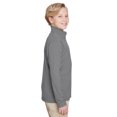 thumbnail image 4 of Team 365 Youth Zone Sonic Heather Performance Quarter-Zip - TT31HY, 4 of 4