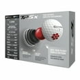 thumbnail image 5 of TaylorMade TP5X Urethane Golf Balls, 12 Pack, White, 5 of 6
