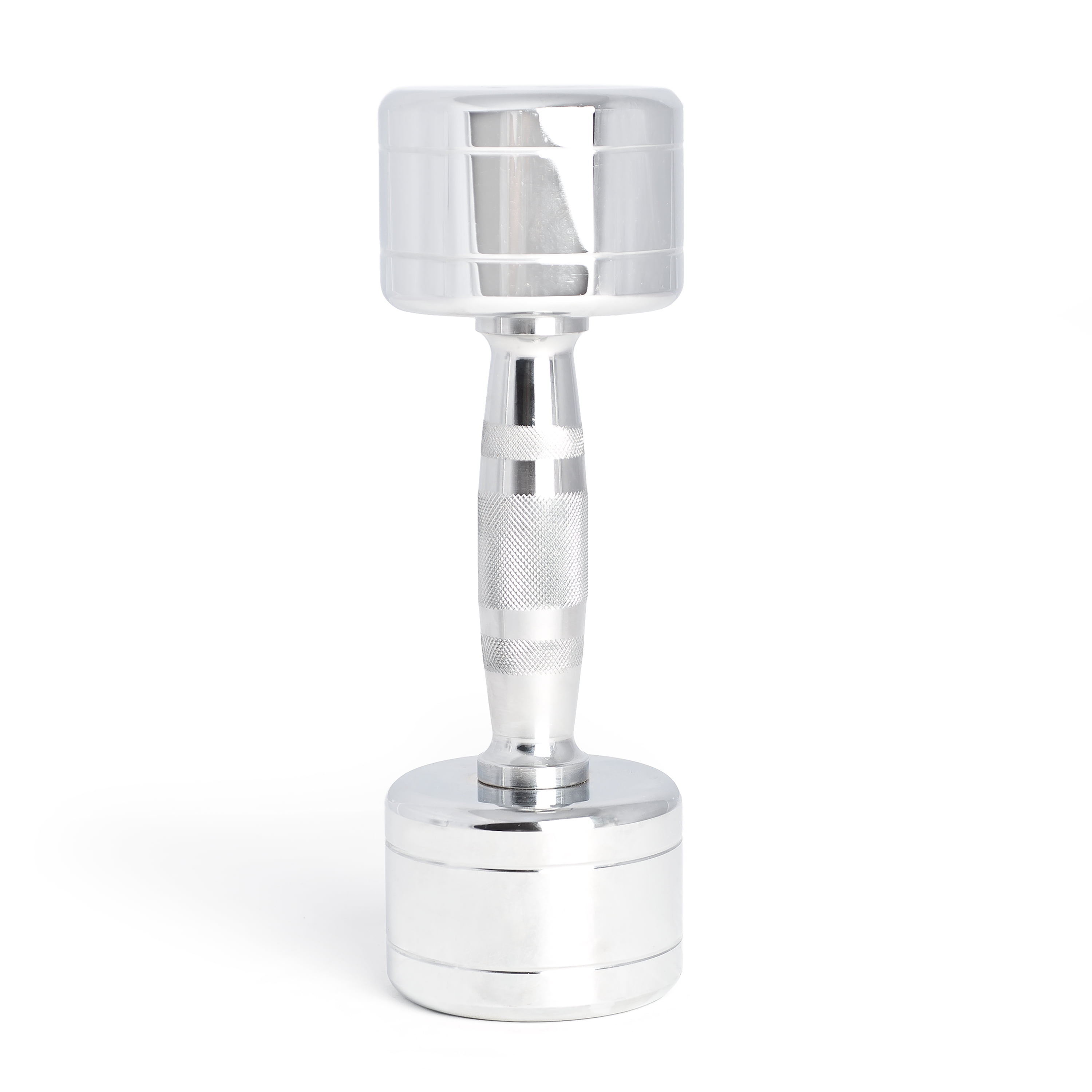 CAP Barbell Contoured Handle Chrome Dumbbell, Single, 12 lbs