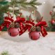 thumbnail image 4 of pstuiky Campanas navideñas, astas navideñas, lazo colgante, colgante para árbol de Navidad, decoración de ambiente festivo, 4 of 6