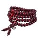thumbnail image 5 of Actividades de regalo Cuentas 108 Cuentas de sándalo rojo de imitación Pulsera Pulsera Joyería Accesorio versátil, 5 of 6