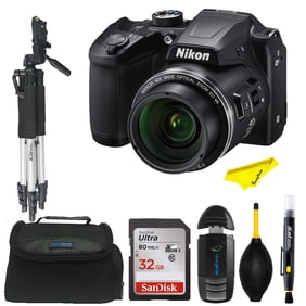 nikon coolpix b600 16mp digital camera full hd 60x optical zoom red starter bundle with 32gb sd memory card reader gadget bag blower microfiber