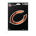 thumbnail image 1 of Chicago Bears Die Cut Metallic Sticker, 1 of 1
