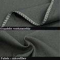 thumbnail image 2 of Juego de fundas de almohada NTBAY Queen de microfibra cepillada gris oscuro x4, 2 of 7