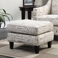 thumbnail image 4 of Picket House Emery Ottoman in French Script, 4 of 4