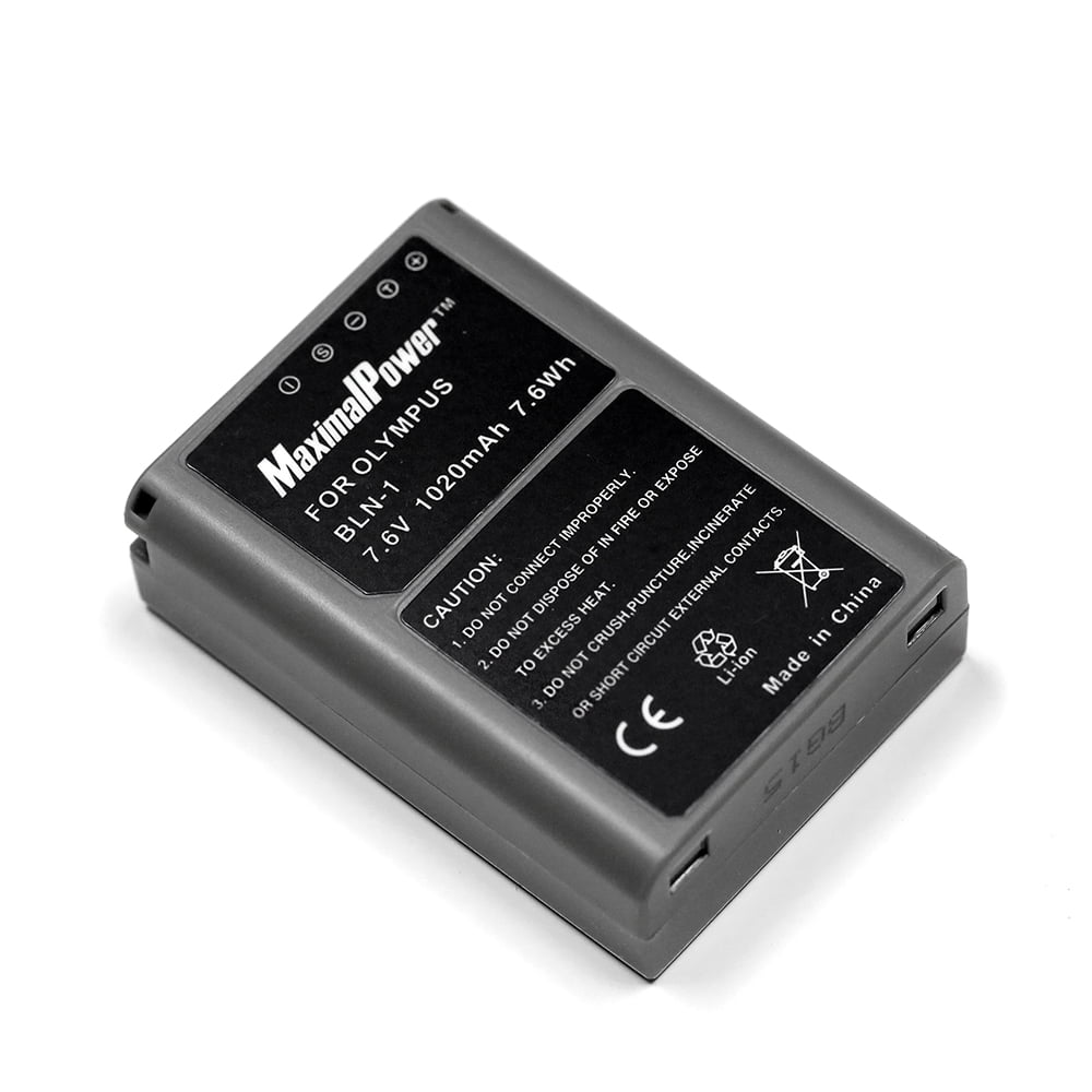 Battery For Olympus BLN1 OMD EM5 PEN EP5 HLD6 1020mAh (1 Pack