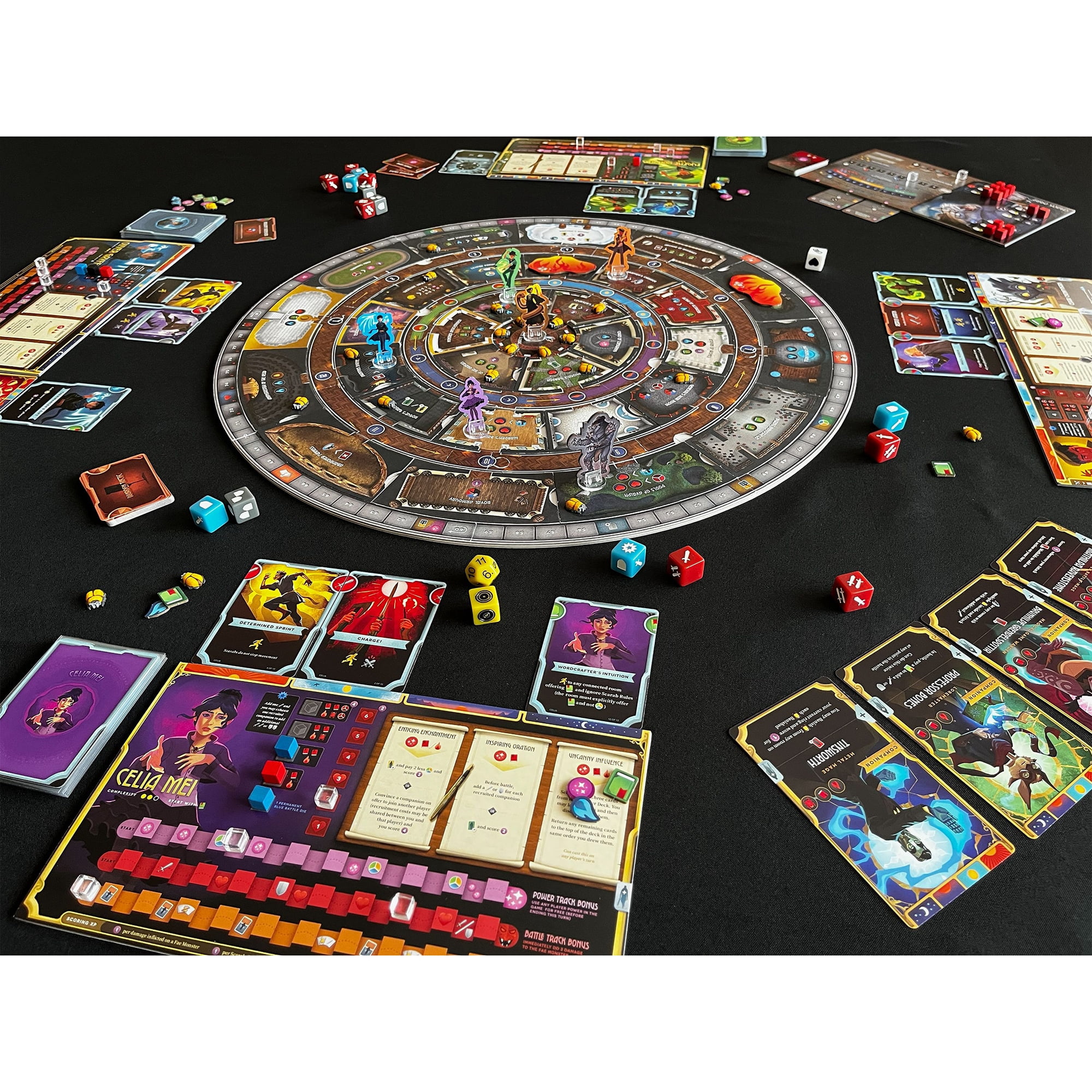 Weirdwood Manor Coopertative Board Game of Adventure & Strategy, 1-5 Players