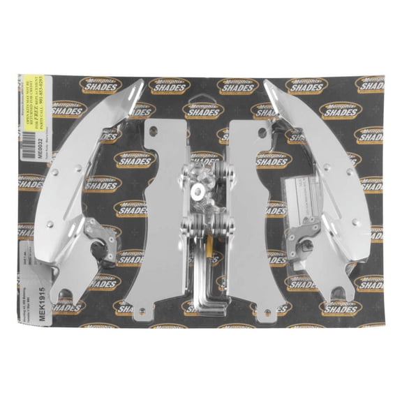 Black Plate-Only Hardware Kit (fits Yamaha XV950 V-Star 2009-2015)