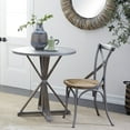 thumbnail image 3 of DecMode 29" x 31" Brown Wood Accent Table, 1-Piece, 3 of 10