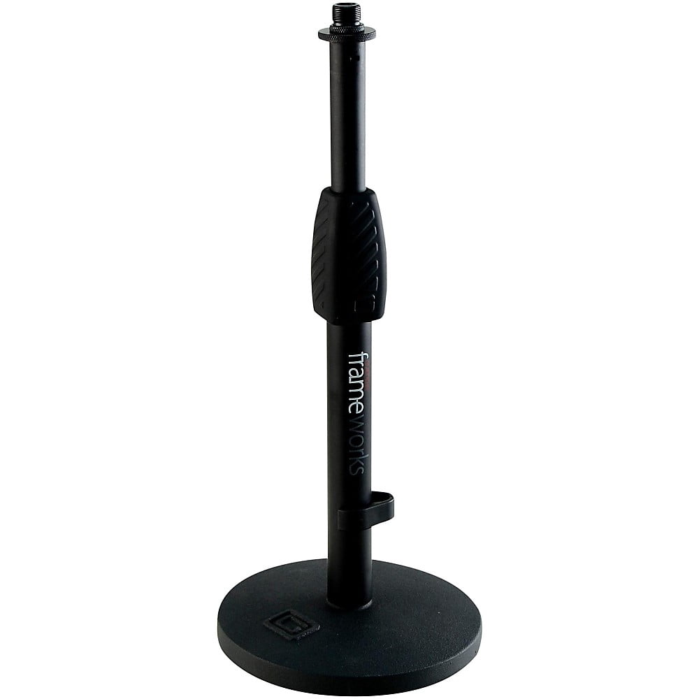 Gator Frameworks Desktop Mic Stand with 6" Round Base (GFW-MIC-0601)