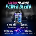 thumbnail image 3 of Extra Strength Nitric Oxide Booster - 3X Strength L-Arginine, Citrulline, & Beta Alanine - Premium Nitric Booster Natural Energy, Muscle & Heart Support, Bottled in USA for Men & Women - 60 Capsules, 3 of 9