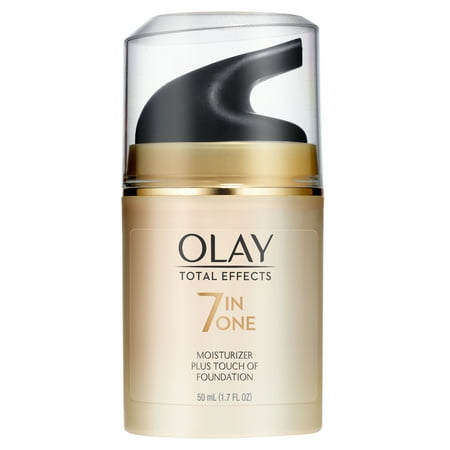 Olay Total Effects 7 in 1 Face Moisturizer and Foundation, 1.7 fl