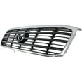 thumbnail image 2 of Grille For 98-2002 Toyota Land Cruiser Chrome Shell w/ Black Insert Plastic, 2 of 5