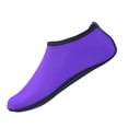 thumbnail image 3 of Hike Barefoot Shoes for Women Non-Slip Breathable Wide Toe Box Lightweight Flexible Barefoot Walking Shoes for Daily Wear Hiking Trail Running Water Activities,Purple 40, 3 of 4