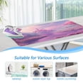 thumbnail image 5 of Ironing Mat Portable Ironing Blanket for Table Top Travel Ironing Pad for Washer Dryer 27.6" x 47.2" Pink Fantasy-style Landscape, 5 of 6