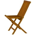 thumbnail image 1 of Chaise Pliante d'Extérieur en Bois de Teck Doré Vega (Lot de 2), 1 of 4