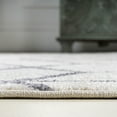 thumbnail image 3 of JONATHAN Y SUPERSOFT 3 x 5 Area Rug, Tumbling Blocks Modern Geometric - White/Gray, SEU101K-3, 3 of 10
