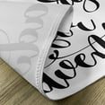 thumbnail image 5 of Ambesonne Adventure Place Mats Set of 4, Journey Words Art, Standard Size, Black White, 5 of 6