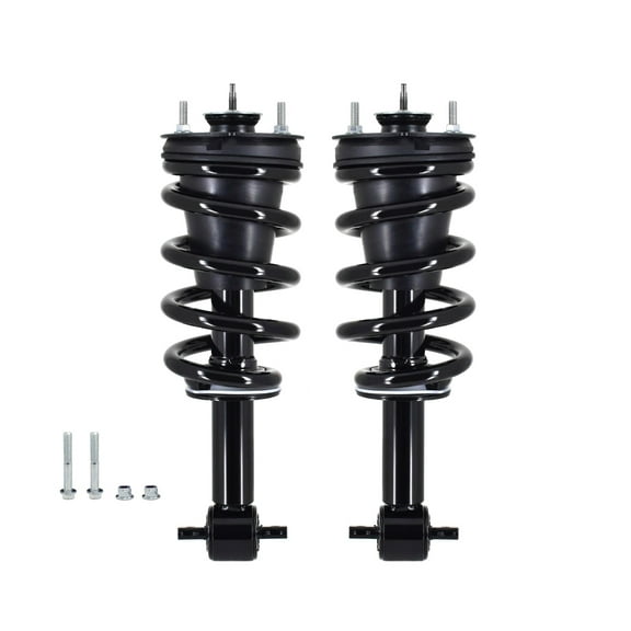 Pair of 2 Front Quick Complete Strut - Coil Spring For 2014-2018 GMC Sierra 1500 4WD