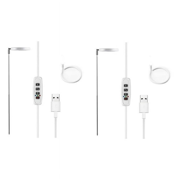 2X Grow Lights for Indoor Plants, Full Spectrum LED Plant Light with Stand Height Adjustable Auto Timer, for Plants