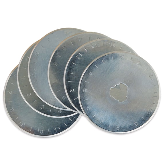 Realeather Leather Rotary Cutter Replacement Blades, Pkg of 10