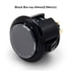 thumbnail image 5 of Inteprter Botón pulsador LED, botones basculantes duraderos, multiusos, diseño especial a la moda, Arcade Press, Gaming Arcades Entertainment Videojuegos y accesorios Negro, luz azul 24 mm, 5 of 6