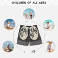 thumbnail image 6 of FORMRS Boys Swim Trunks Quick Dry Mesh Liner Boardshorts Sizes XS-XL, Beige Moon, 6 of 7