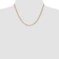 thumbnail image 2 of 14K Yellow Gold chain Figaro 18 in 2.5 mm 2.5mm Semi-Solid, 2 of 5