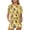 Sunflower Raccoon, variant on Yuyamidu Sunflower Raccoon Ladies' Pajama Set Short Sleeve Round Neck Top & Soft Shorts 2-Piece Sleepwear for Women Casual Cute Lounge Sets, Yellow