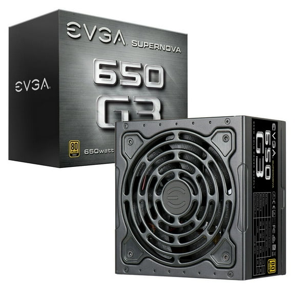 Restored Evga 220-G3-0650-Y1 Supernova 650 G3 650W 80 Plus Gold Atx12V And Eps12V Power