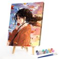 thumbnail image 2 of Jasmine DIY Digital Oil Paint By Number Anime Girl Color Drawing Art (SXD202104036), 2 of 9