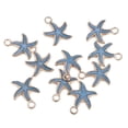 thumbnail image 3 of 2x 10 Piezas de Aleación de de Metal Colgante Accesorio de Fabricación de Joyas Sunnimix dijes de peces marinos para pulseras, 3 of 8
