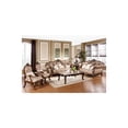 thumbnail image 2 of Best Master Winfrey 3-Pc Solid Wood and Chenille Living Room Set in Cherry, 2 of 4