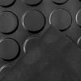 thumbnail image 4 of tapete de pasillo tachón unimat hule acrílico antiderrapante negro 60 cm x 1 m, 4 of 7