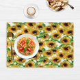 thumbnail image 4 of Beautiful Sunflowers Placemats Set of 6 Fabric Placemats 12x18 Inch Square Placemat for Kitchen Table Heat Resistant, Easy to Clean Table Placemats, 4 of 5