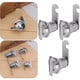 thumbnail image 3 of Cerradura Armario Sin Llave Accesorios Hardware Cajón Hierro Cromado Brillante 3 Uds. (25mm), 3 of 6
